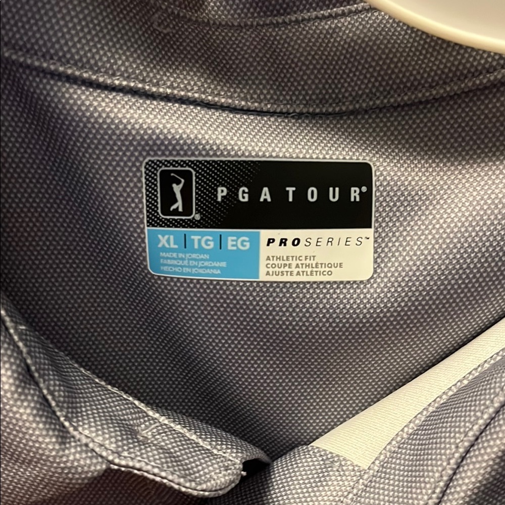 PGA Tour Gray Lightweight Shirt Jacket